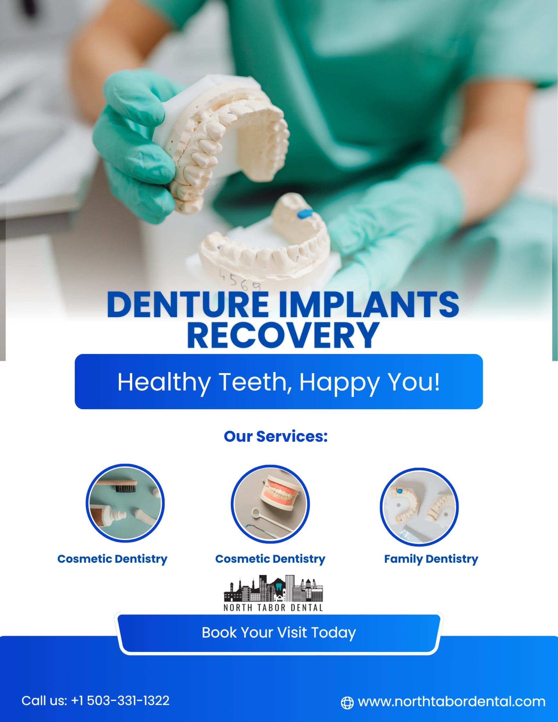 Dentures Implants Recovery: What to Expect After Implant Replacement ?