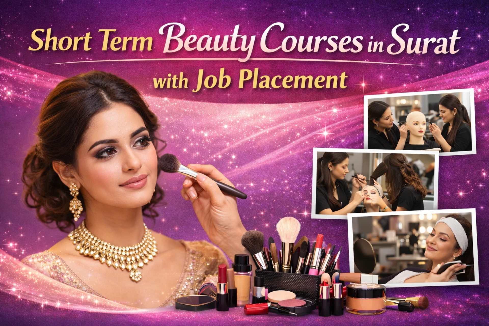 Short Term Beauty Courses in Surat with Job Placement