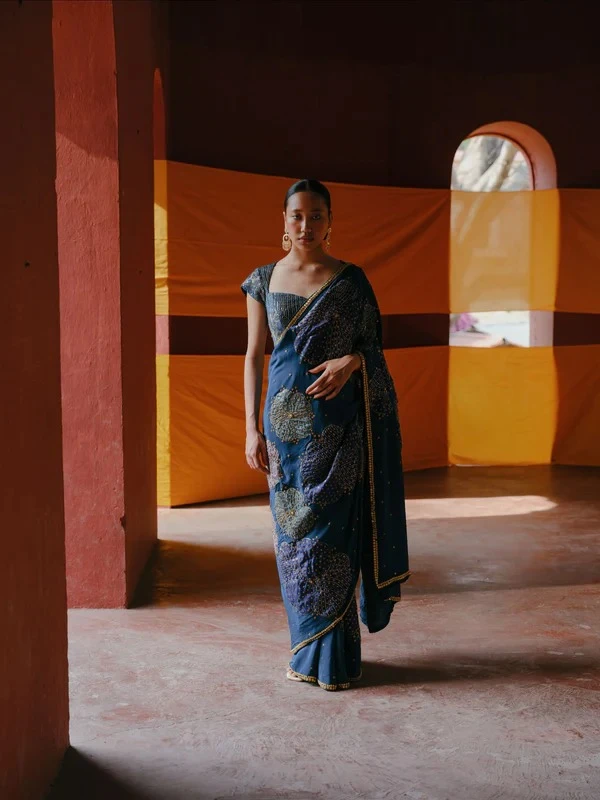 Designer Sarees by Geethika Kanumilli – Timeless Elegance for the Modern Woman