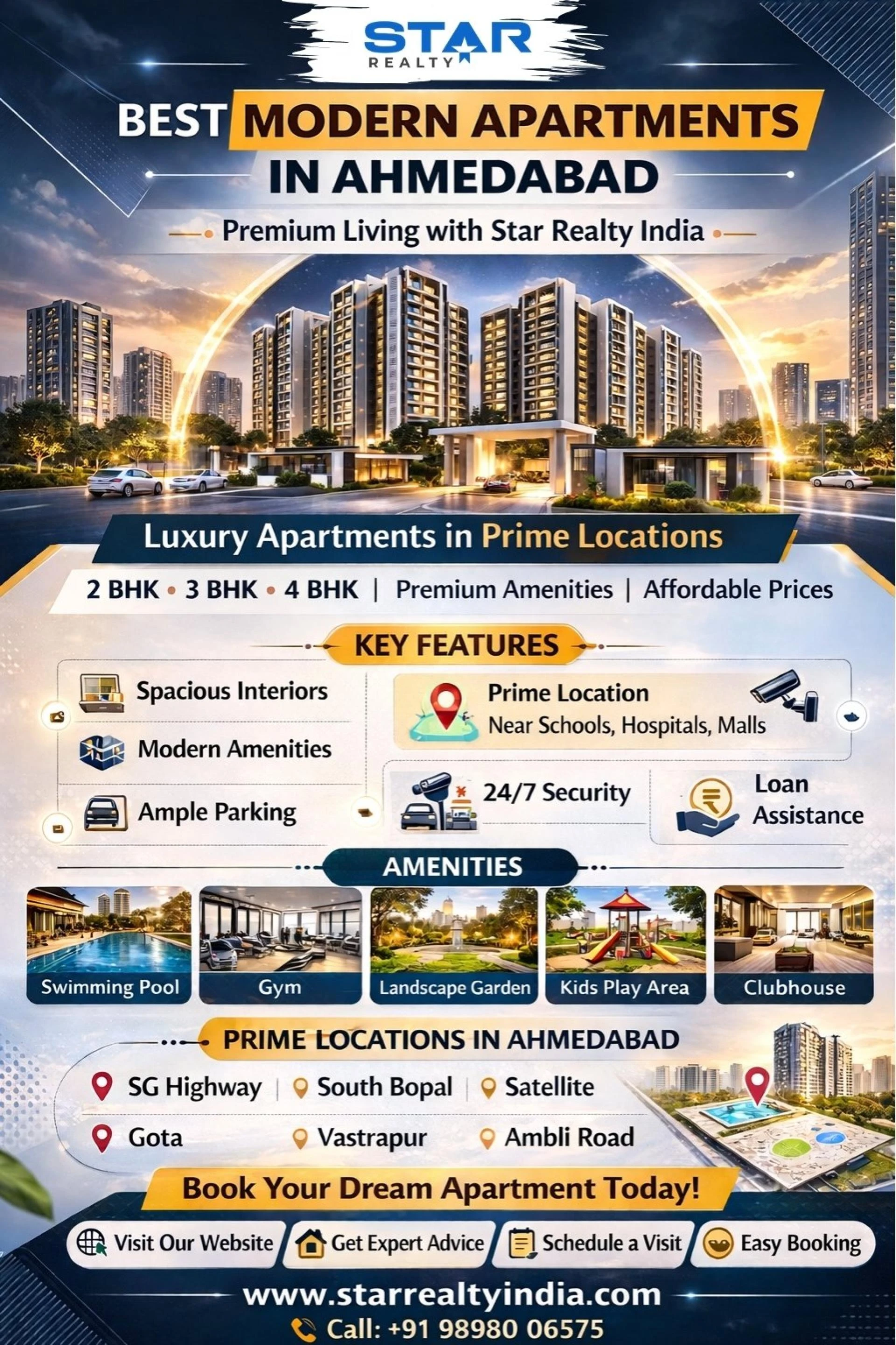 Discover the Best Residential Property in Ahmedabad with Star Realty India