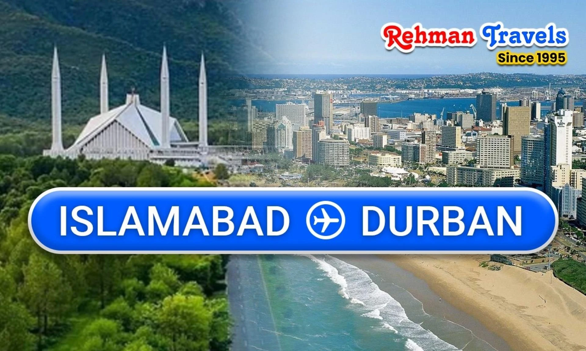Cheapest Islamabad to Durban Flights – Book Your Tickets Today