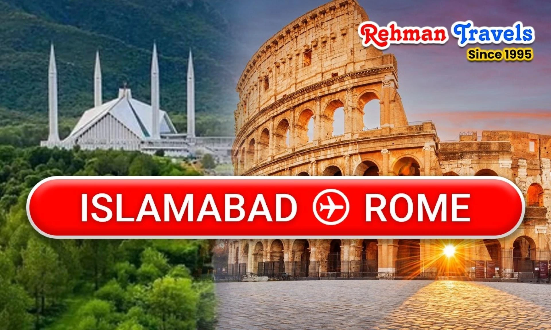 Cheapest Islamabad to Rome Flights – Book Online Today