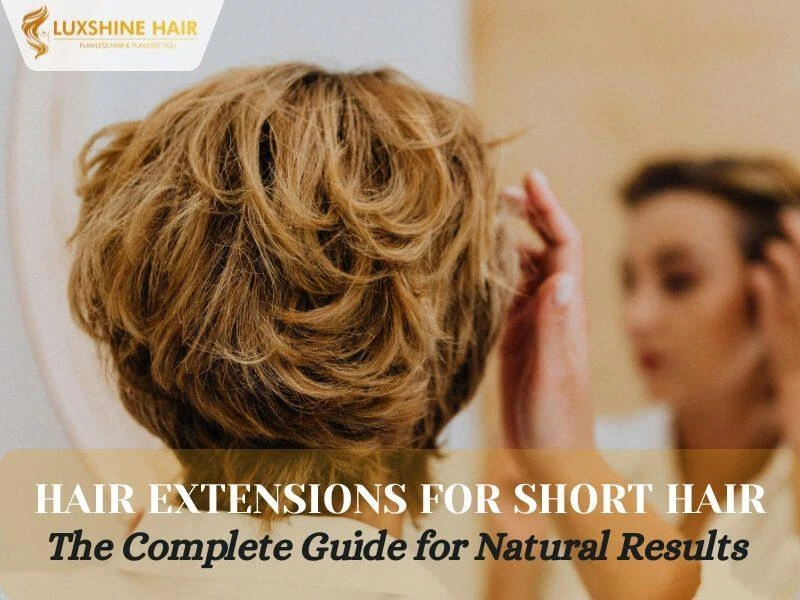 Hair Extensions for Short Hair: How to Have the Right Conversation With Your Stylist