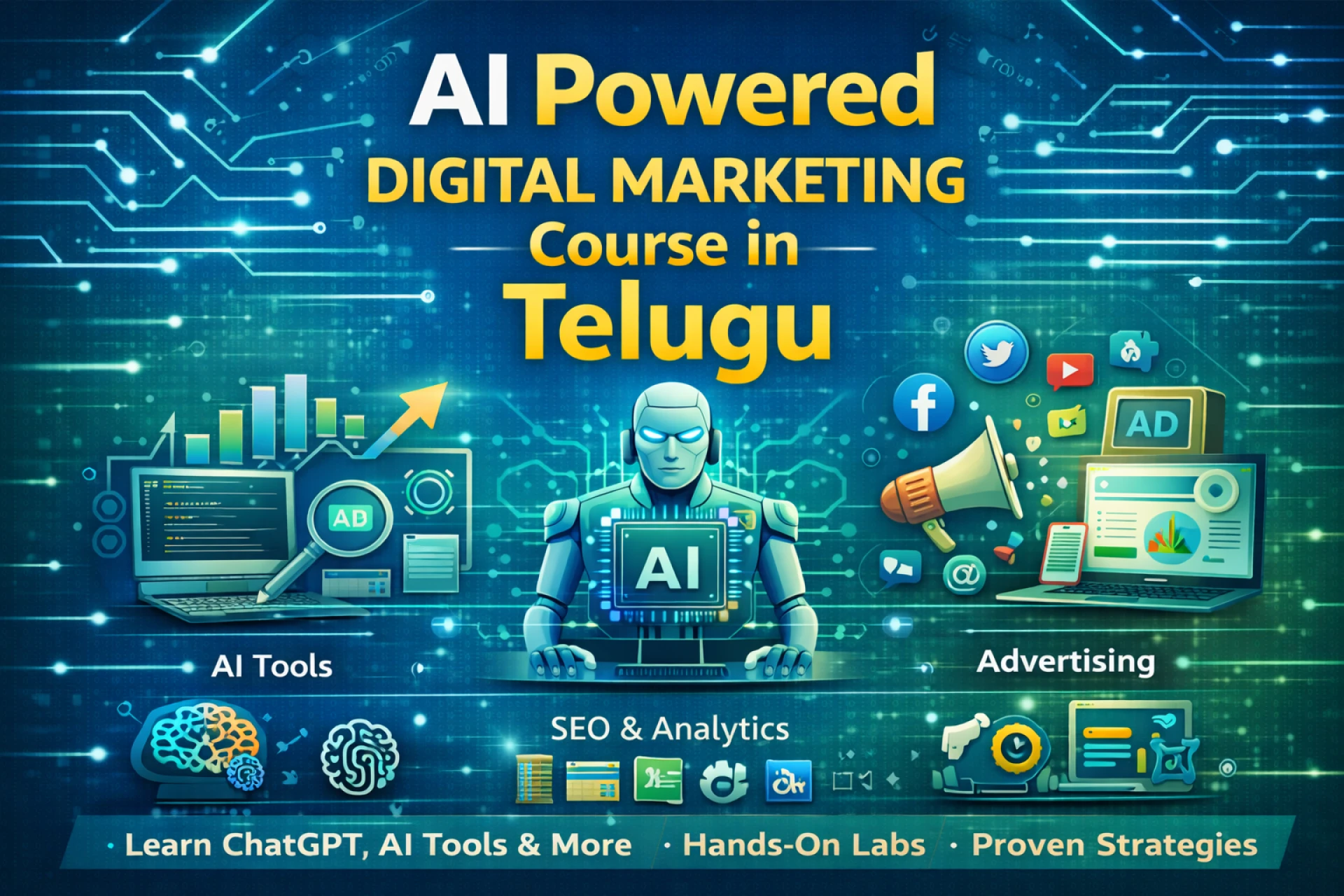 WordPress Website Digital Marketing Course in Telugu