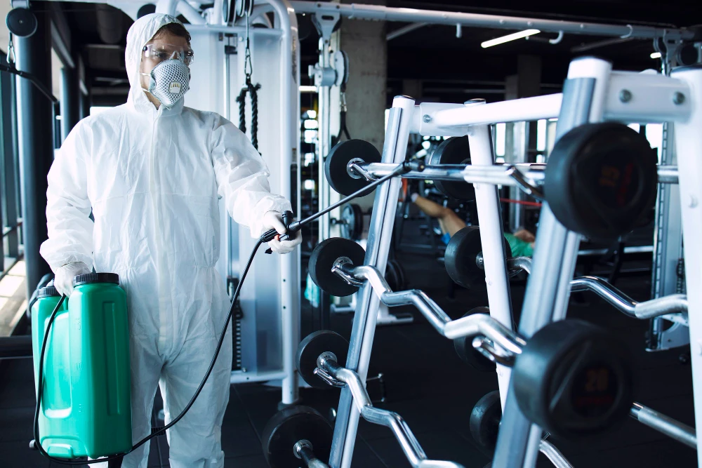 How Gym & Fitness Centre Cleaning Reduces Bacteria & Infection Risks