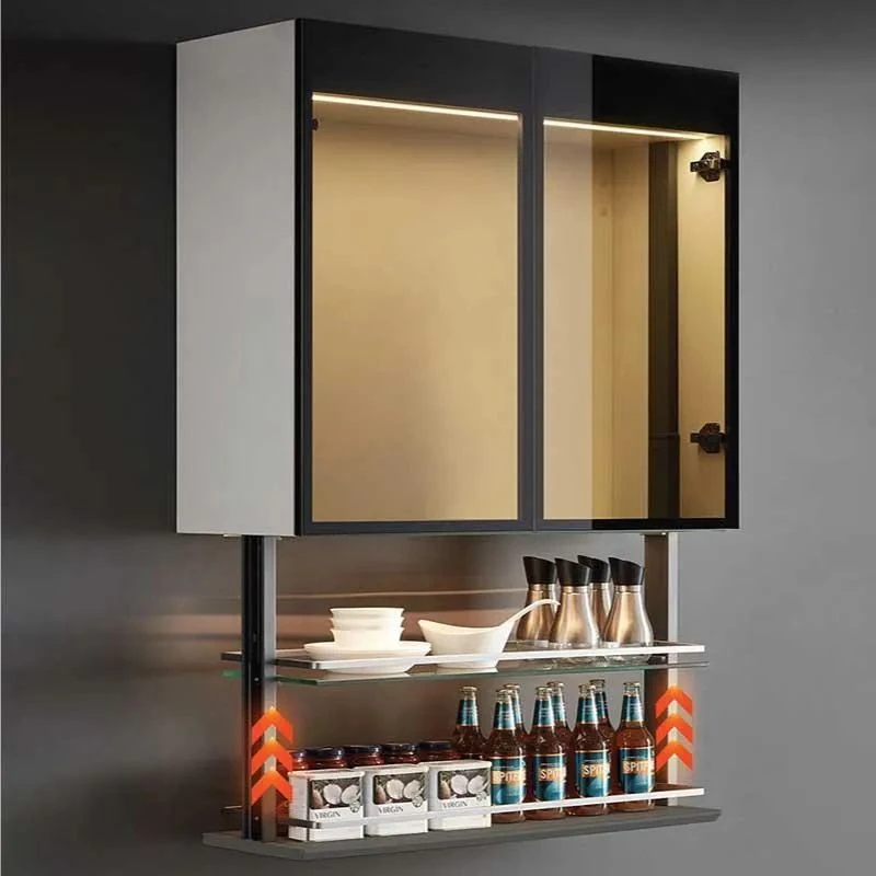 Transform Your Space with Electronic Glass Shelf Elevators