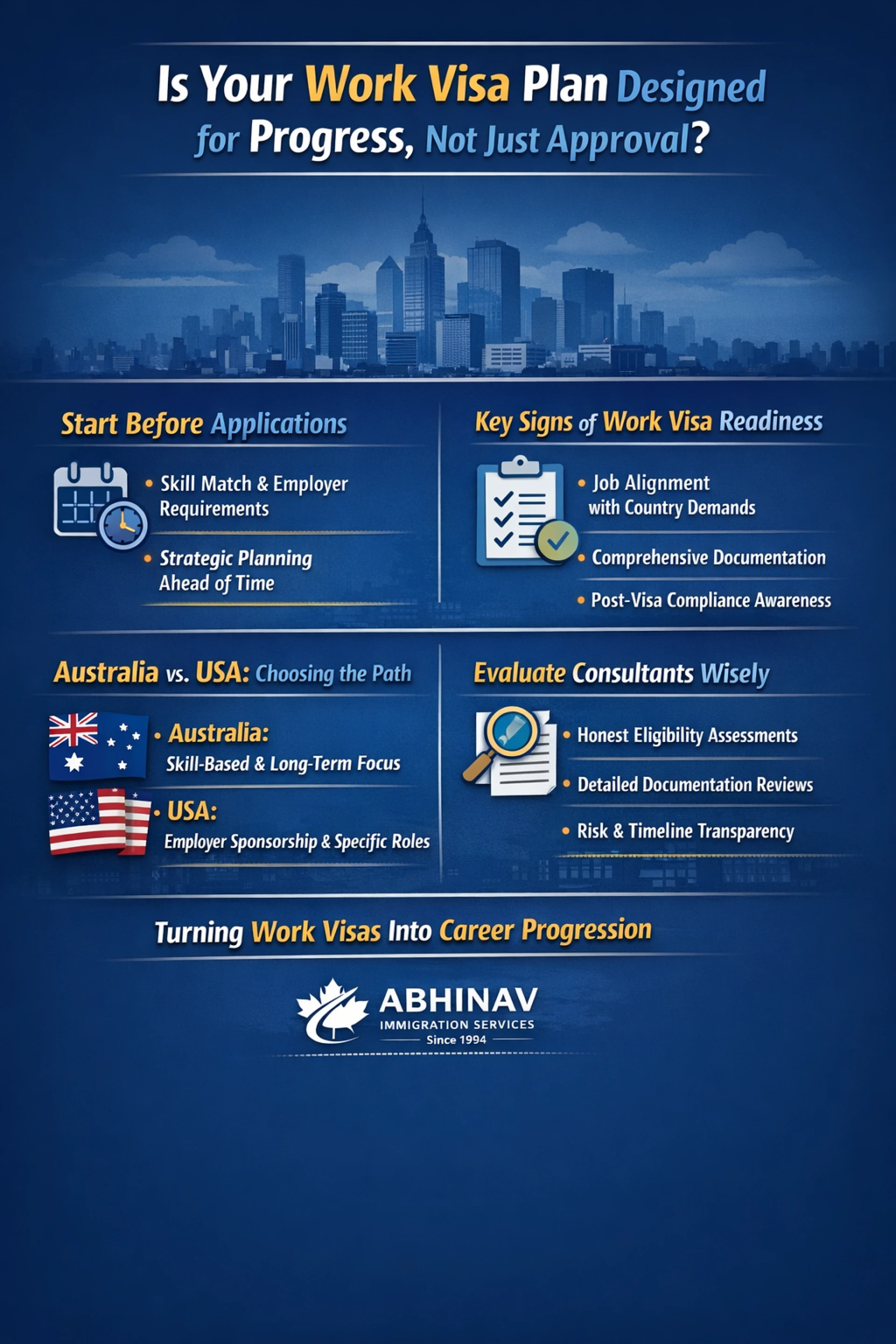 Is Your Work Visa Plan Designed for Progress, Not Just Approval