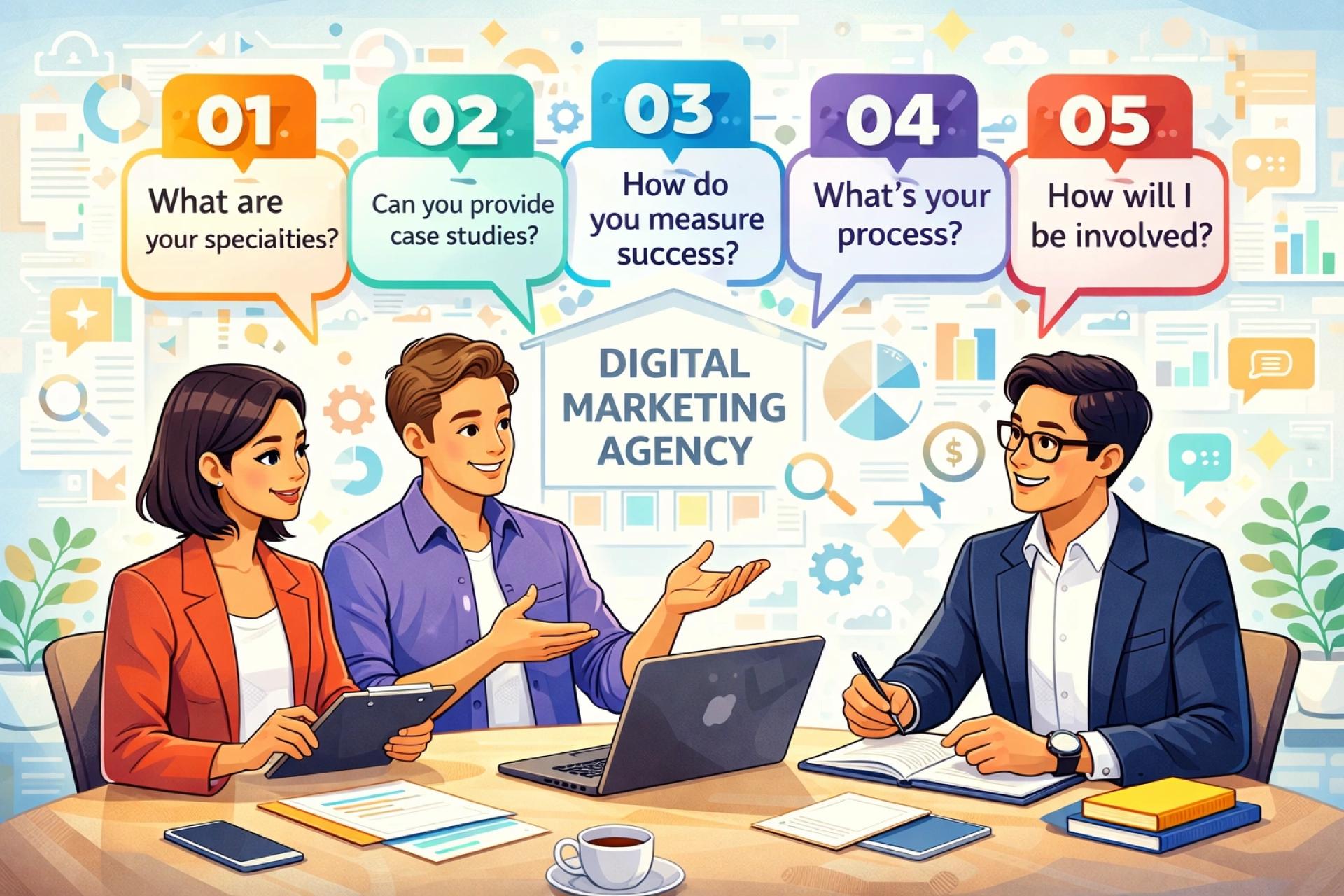 Key Questions to Ask When Hiring a Digital Marketing Agency