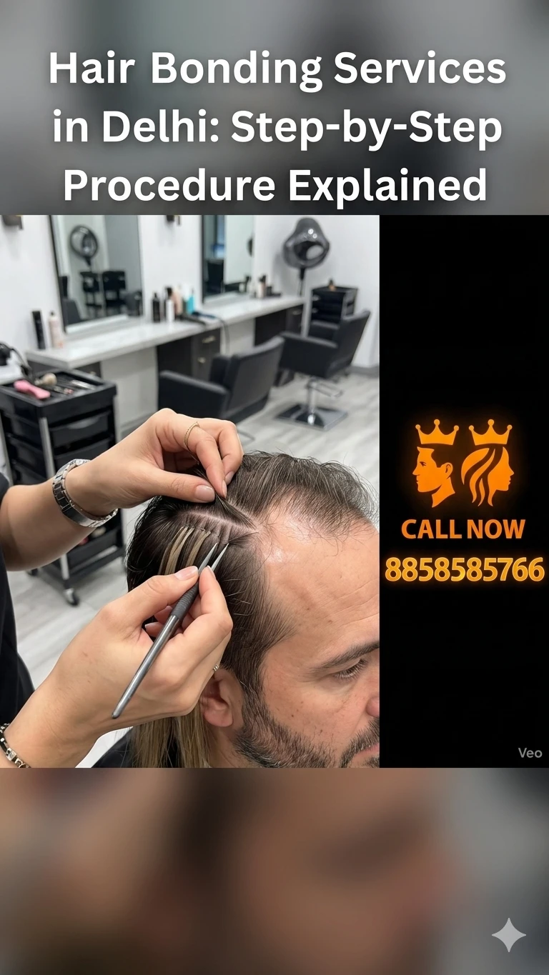 Hair Bonding Services in Delhi: Step-by-Step Procedure Explained 