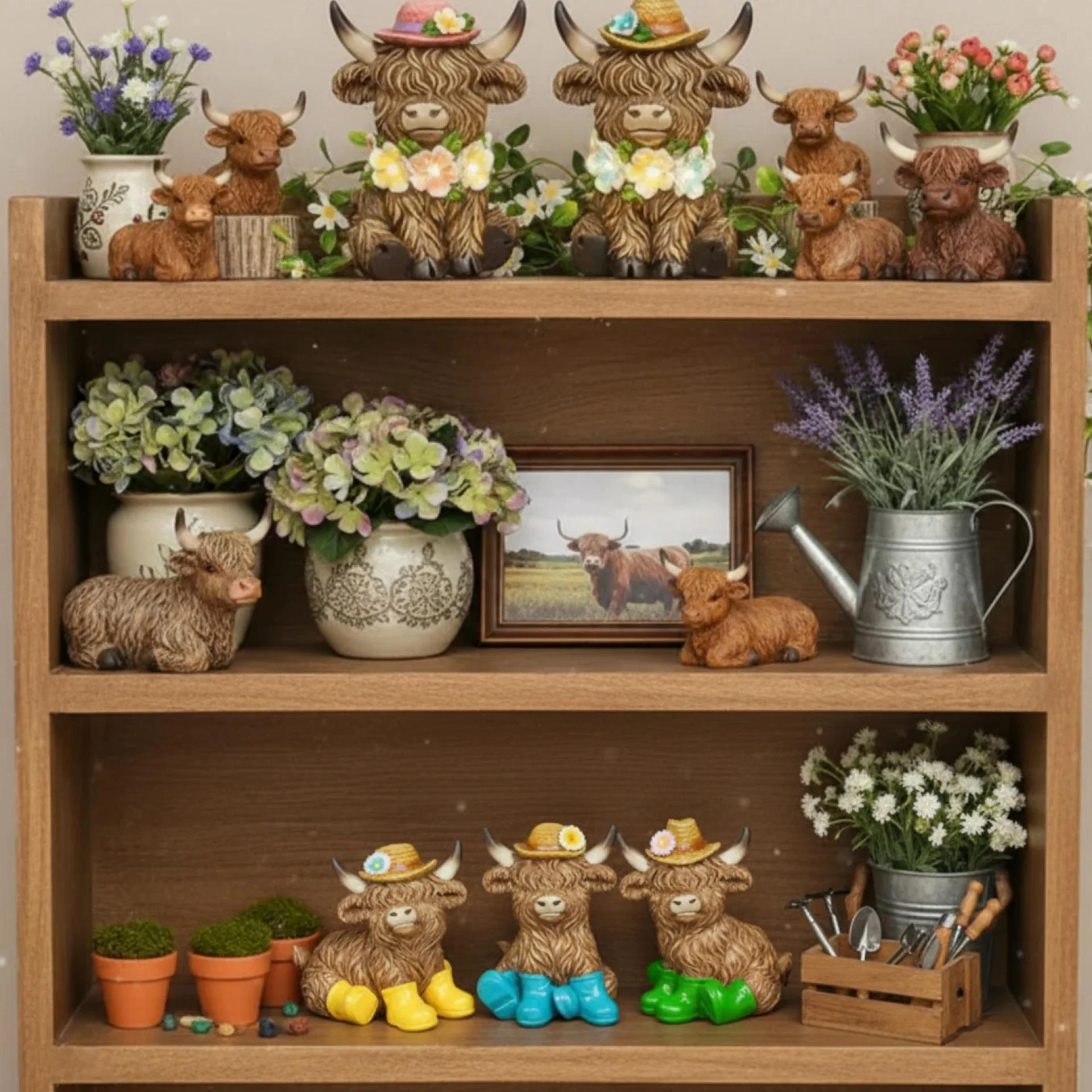 Our Fresh and Easy 2026 Spring Highland Cow Decorating Ideas That Will Get Your Wheels Turning