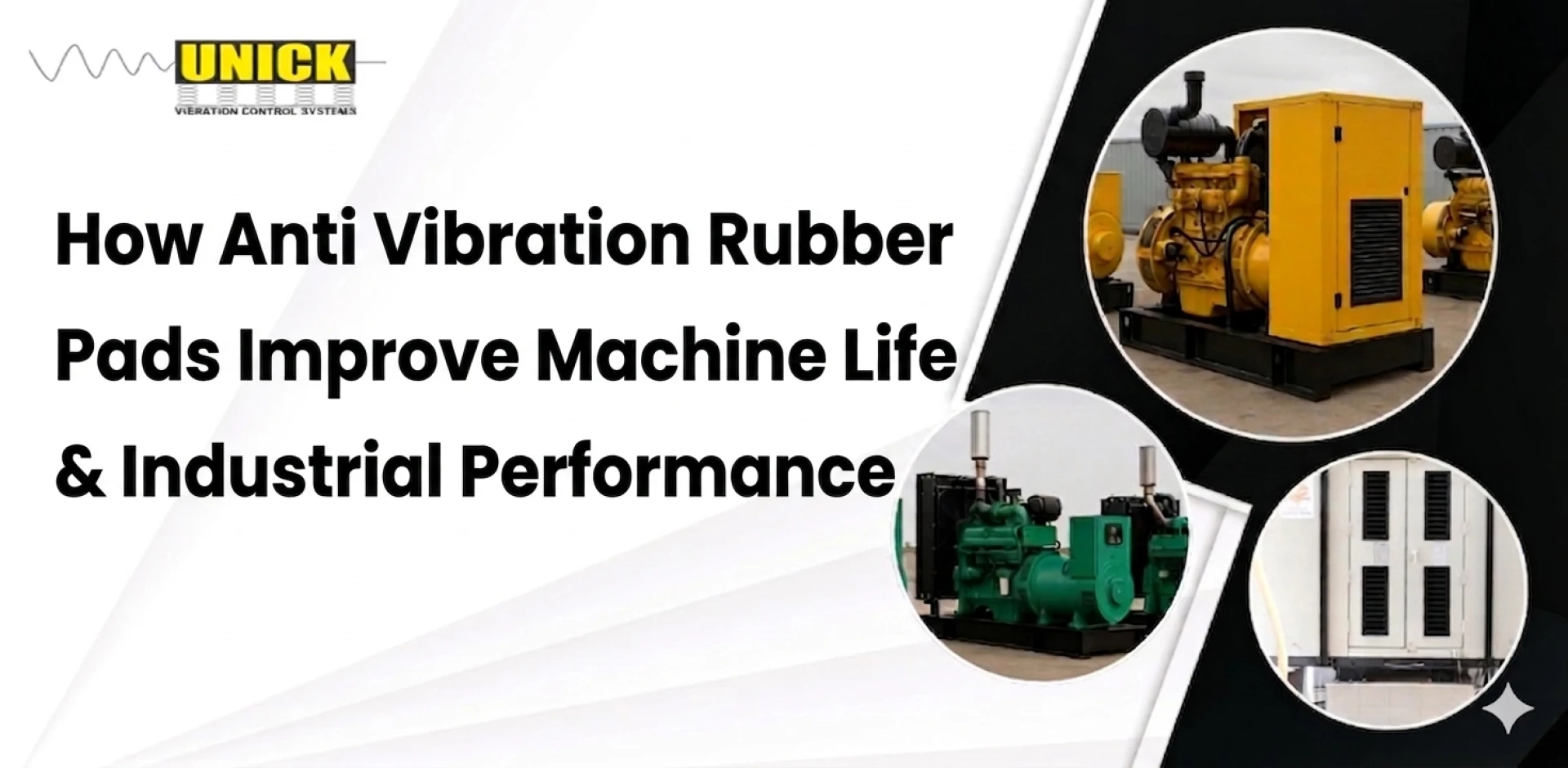 Draft: MHow Anti Vibration Rubber Pads Improve Machine Life & Industrial Performancey Post Title