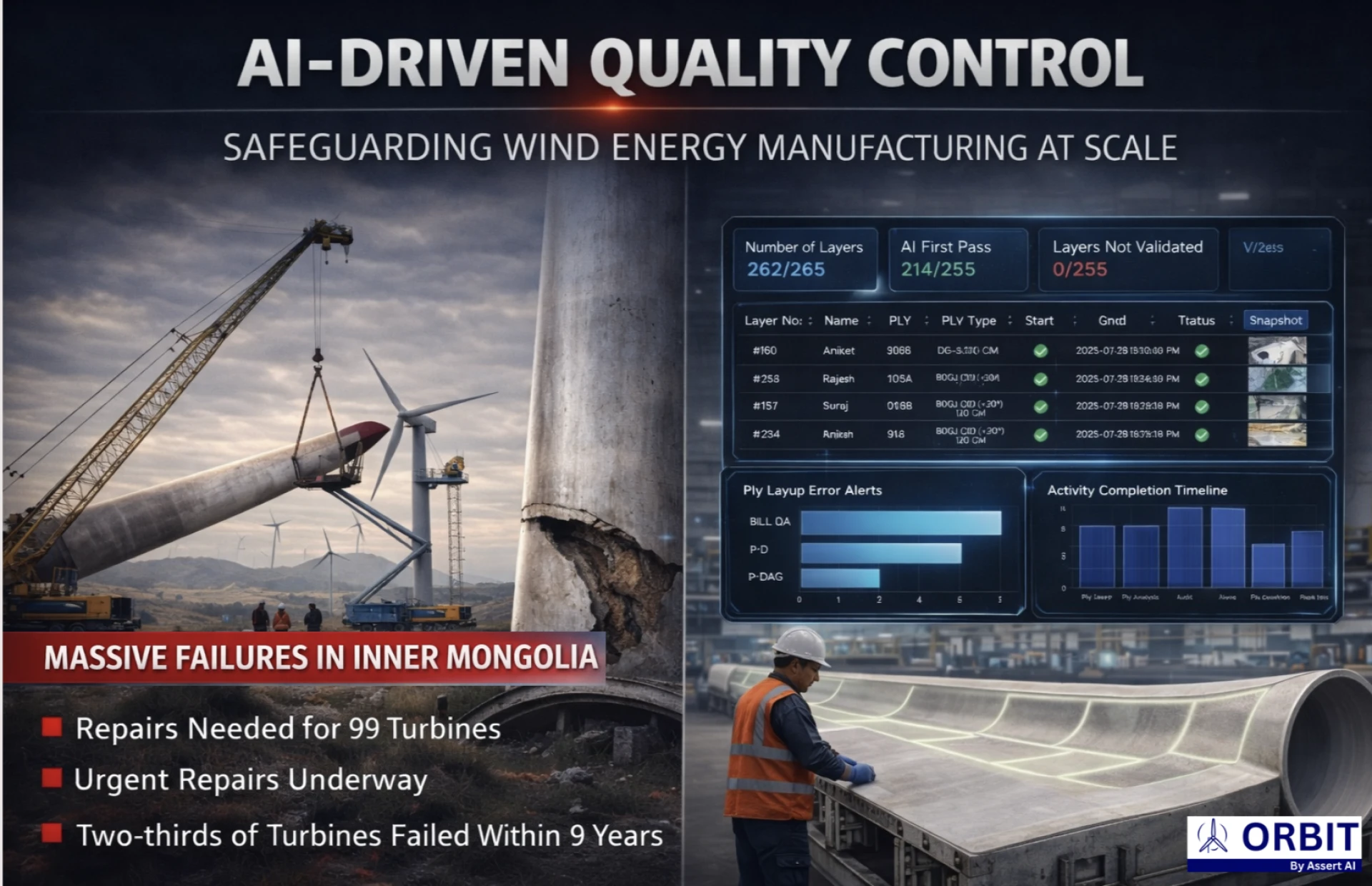 AI-Driven Quality Control: Safeguarding Wind Energy Manufacturing at Scale