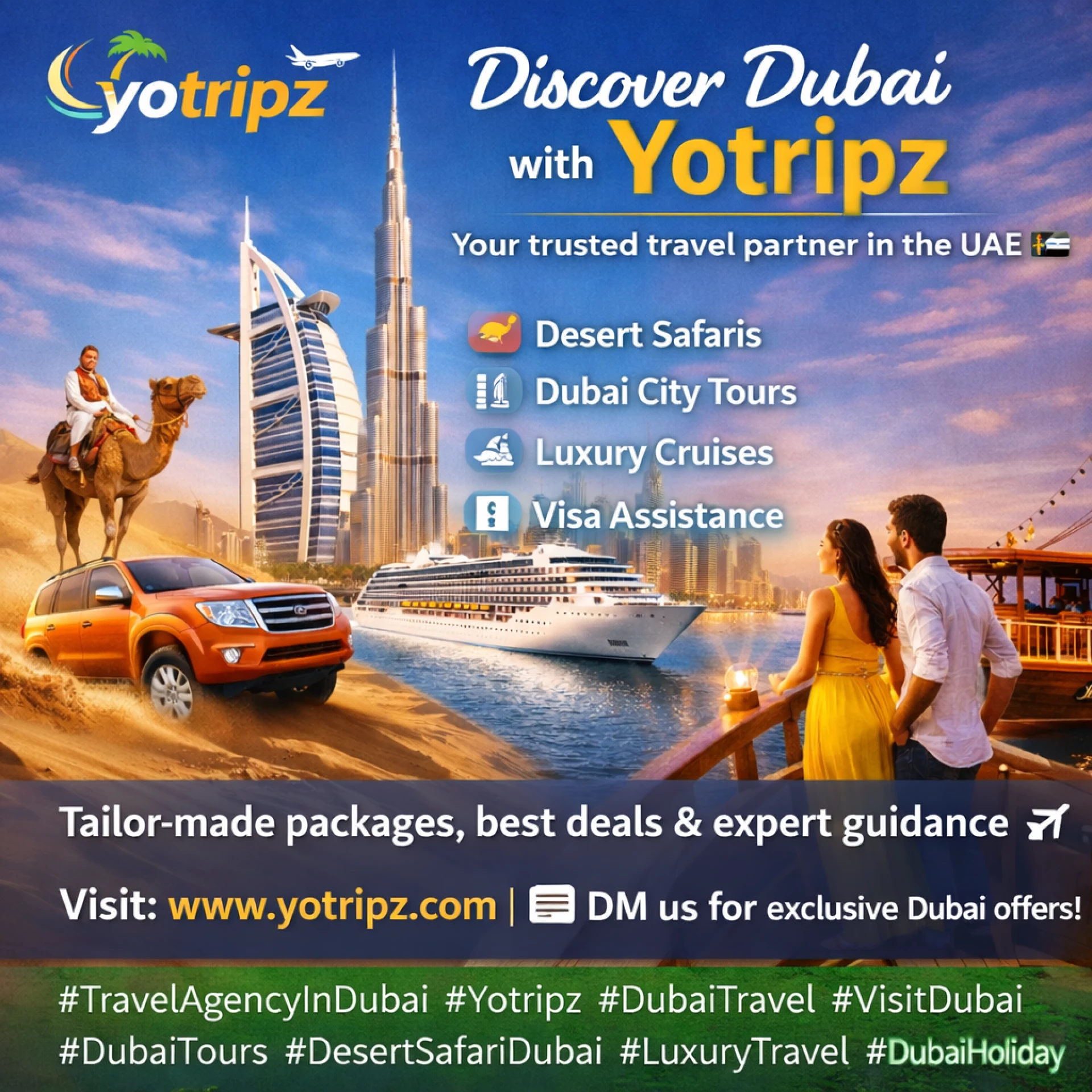 Best Travel Agency in Dubai for Tours & Experiences