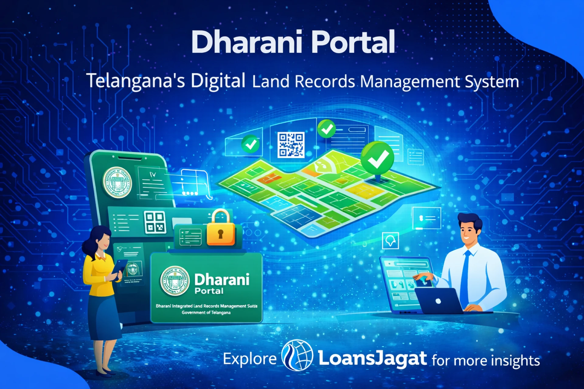Digital Land Records Access Through Dharani Portal
