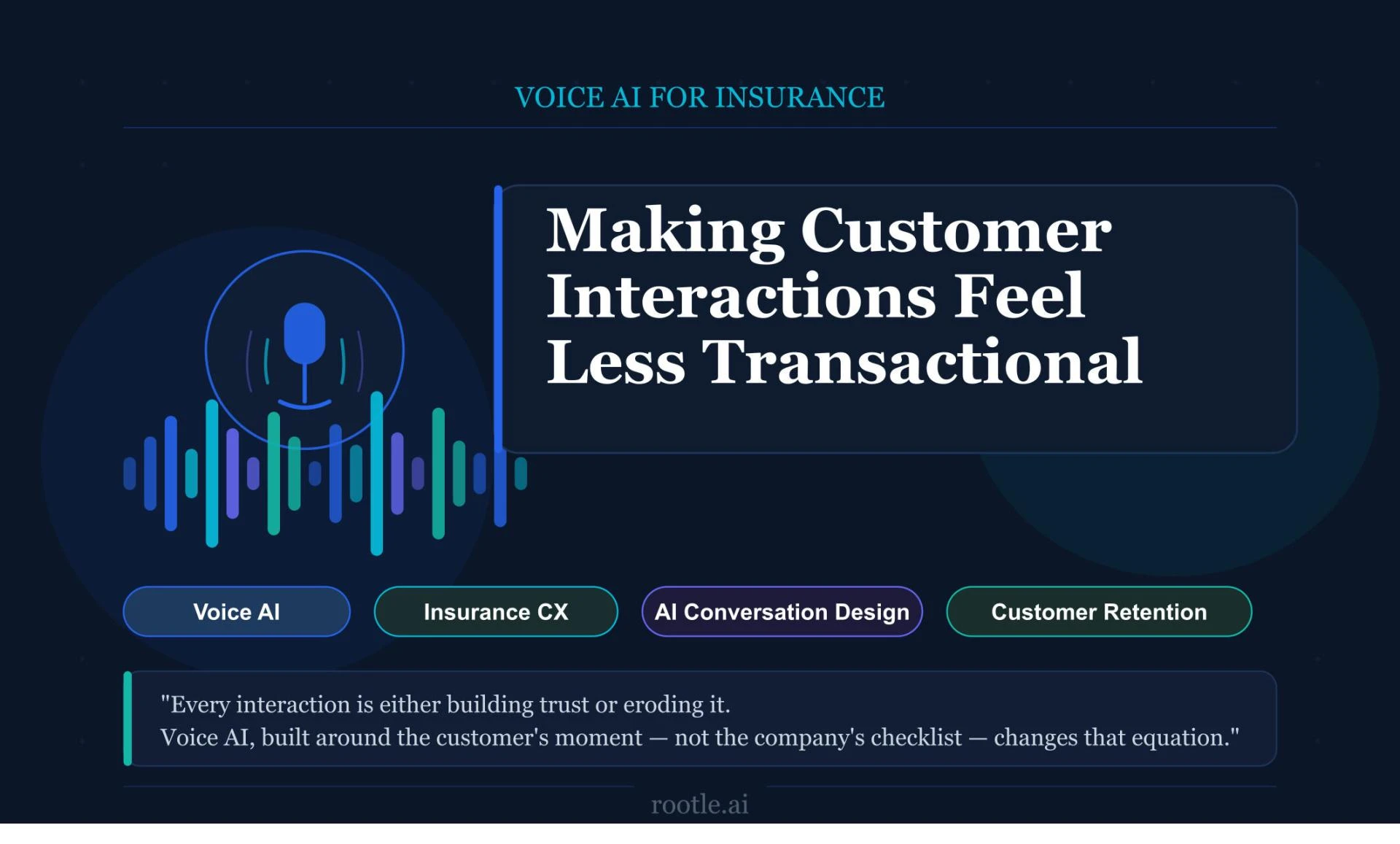 Voice AI for Insurance: Making Customer Interactions Feel Less Transactional