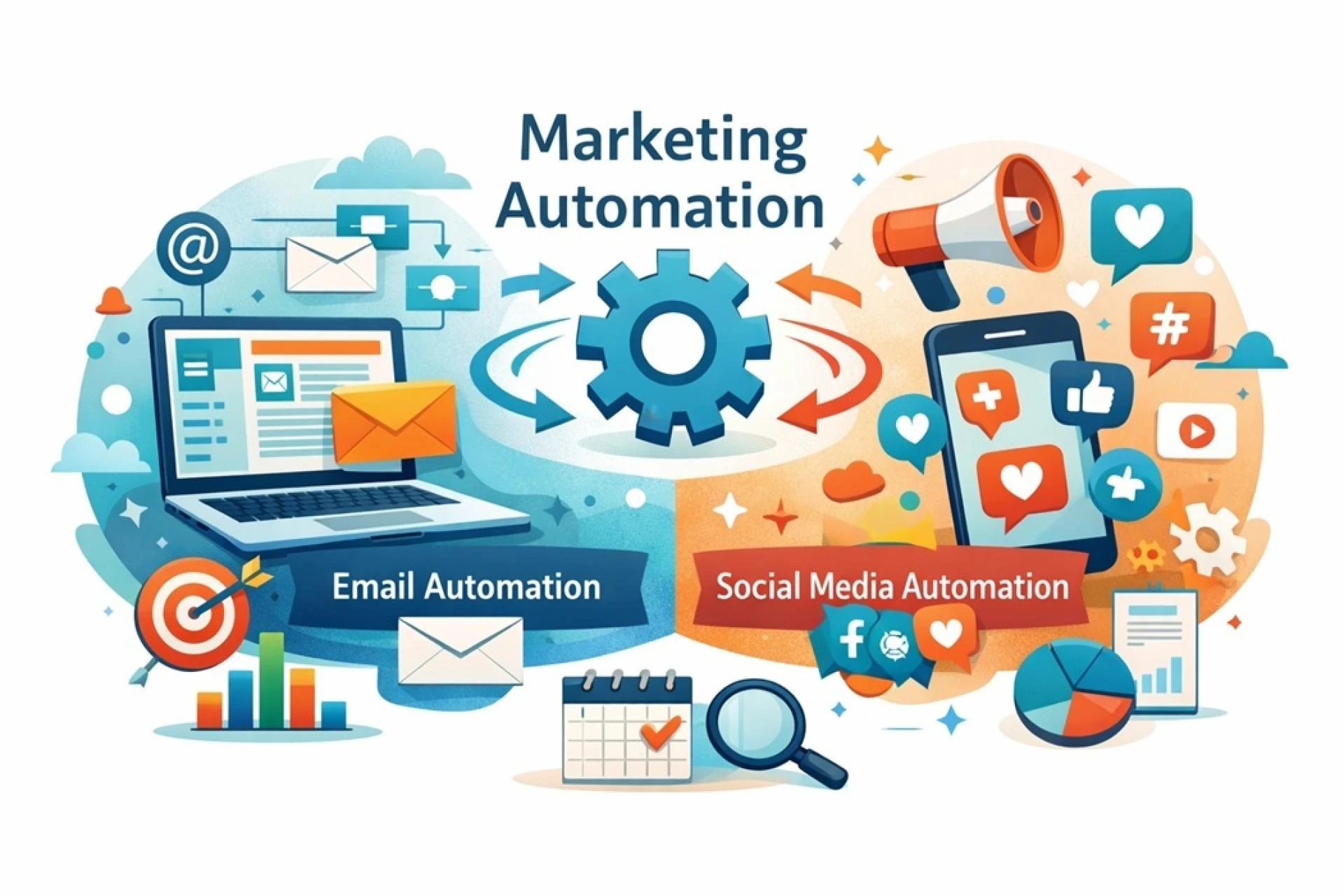 Marketing Automation Services - Email and Social Media Automation - Coltri Marthub
