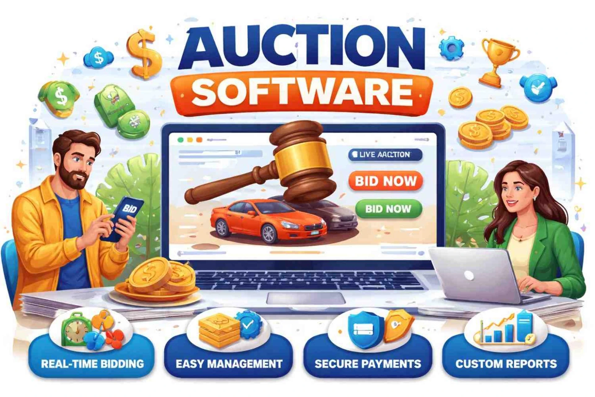Which Auction Software Features Are Essential for Secure Bidding Process