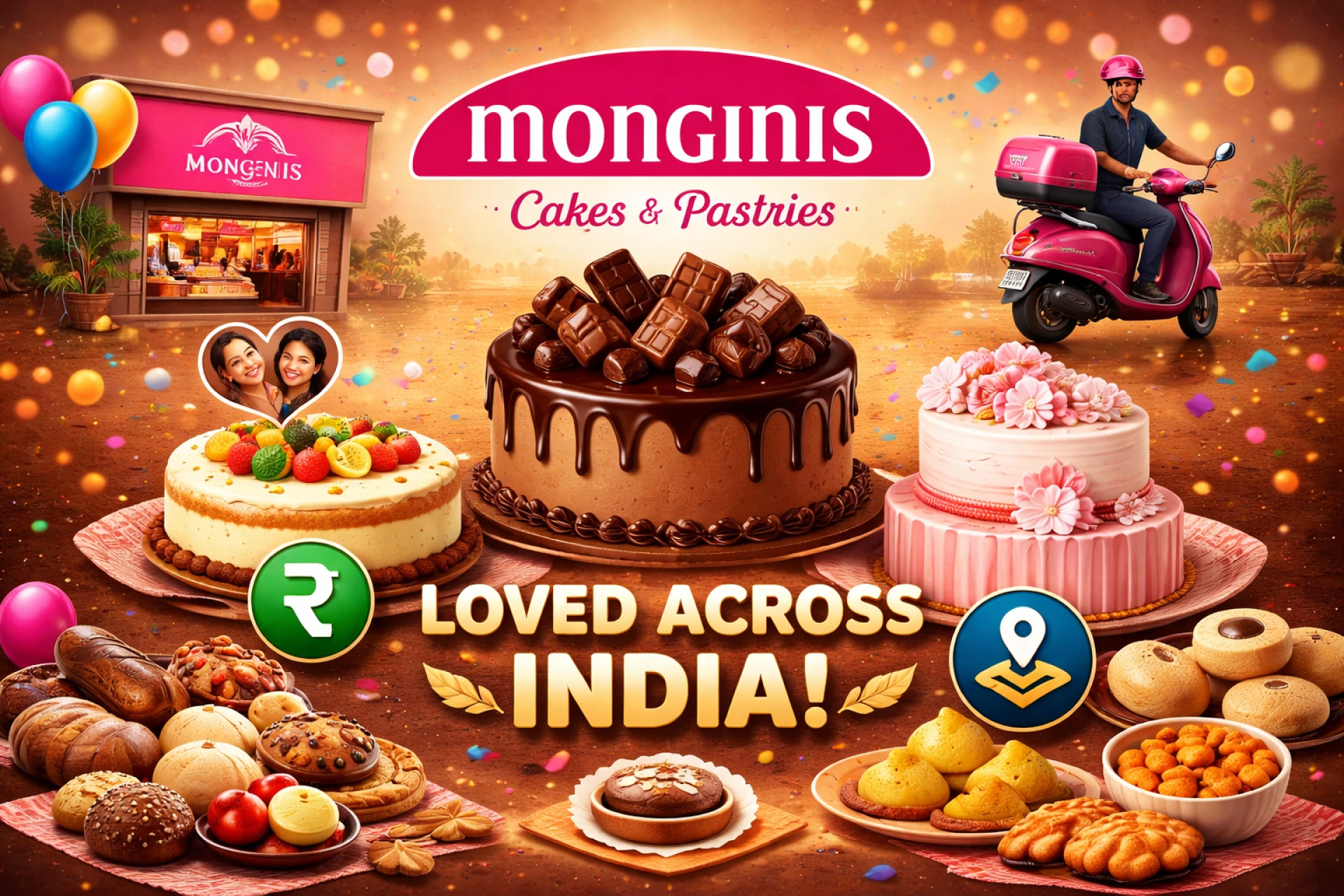 Turn Your Dream into Reality: Meet Monginis Franchise Requirements and Open Your Cake Shop
