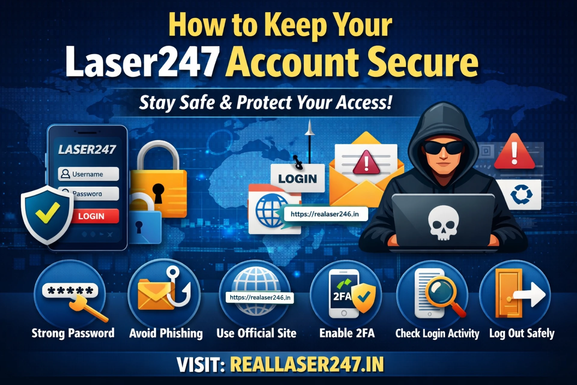 How to Keep Your Laser247 Account Secure