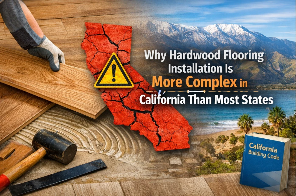 Why Hardwood Flooring Installation Is More Complex in California Than Most States