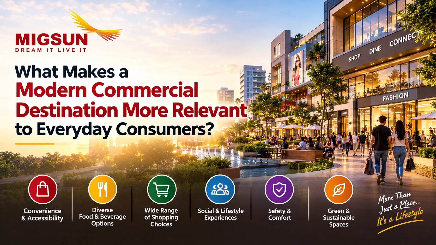 What Makes a Modern Commercial Destination More Relevant to Everyday Consumers?