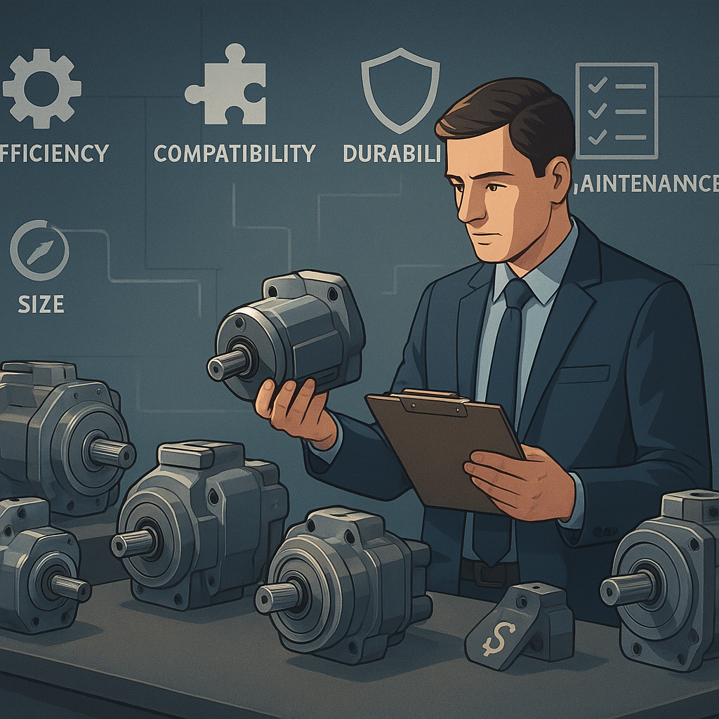 7 Factors to Consider When Selecting a Hydraulic Pump