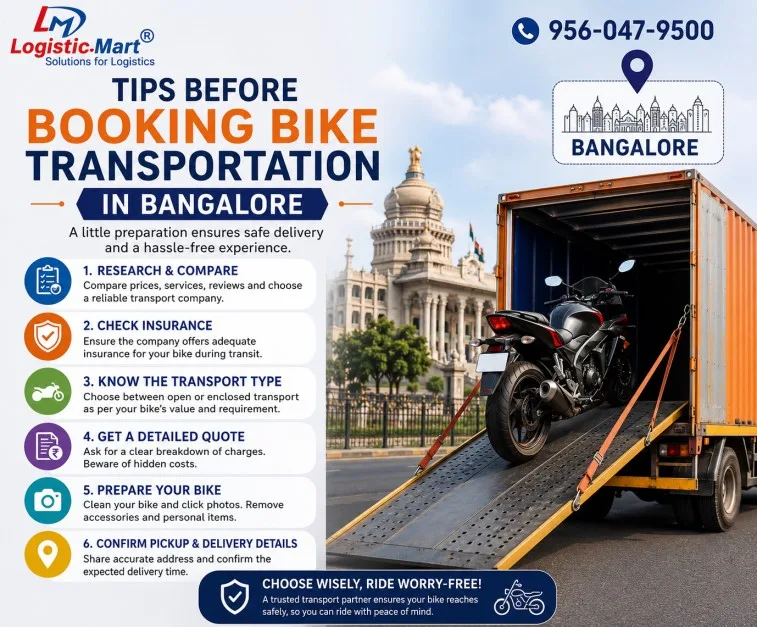 Interstate Bike Transport: How Bike Transport Bangalore to Chennai Works?