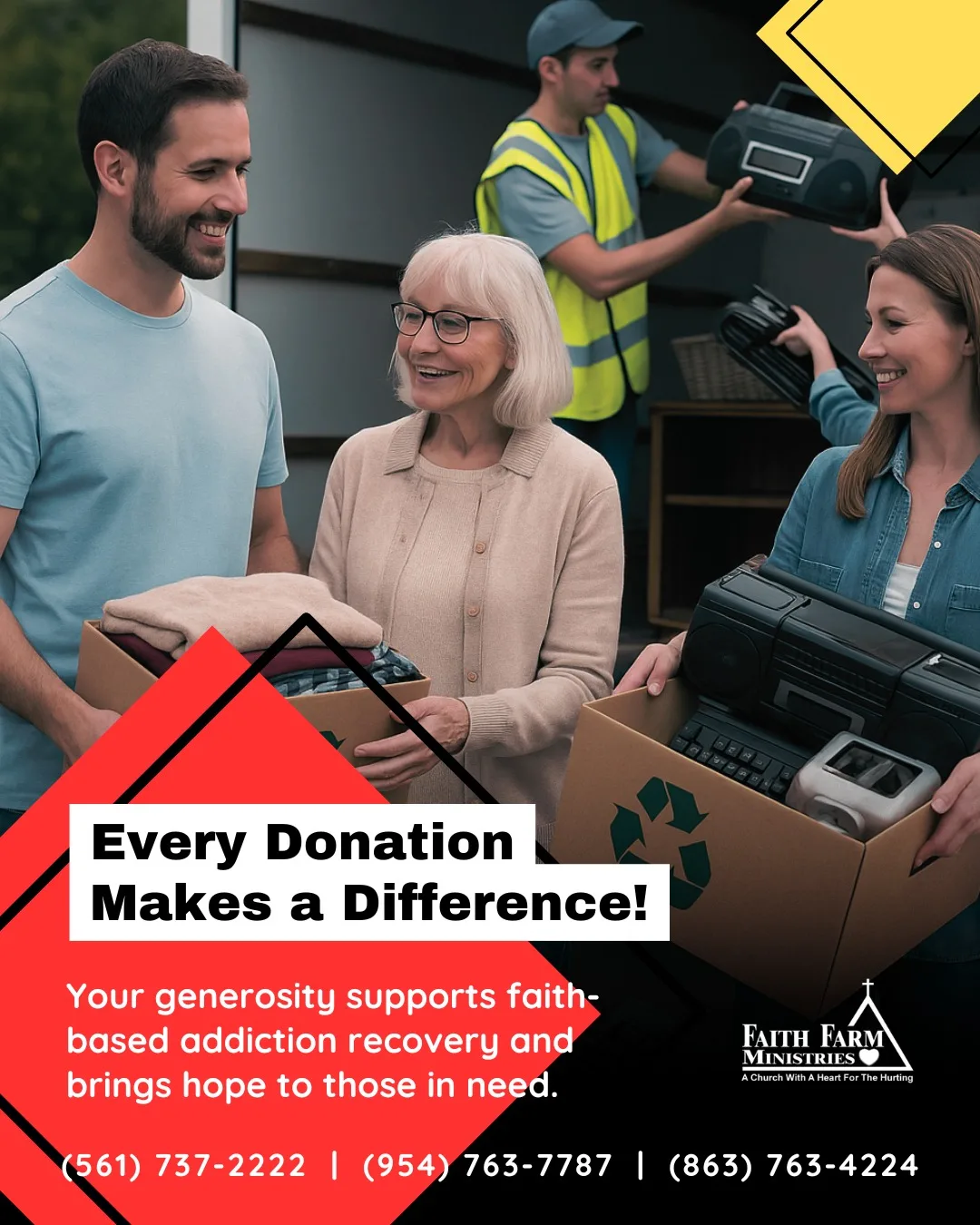 Where to Donate Furniture in Florida with Free Pickup – Faith Farm Ministries