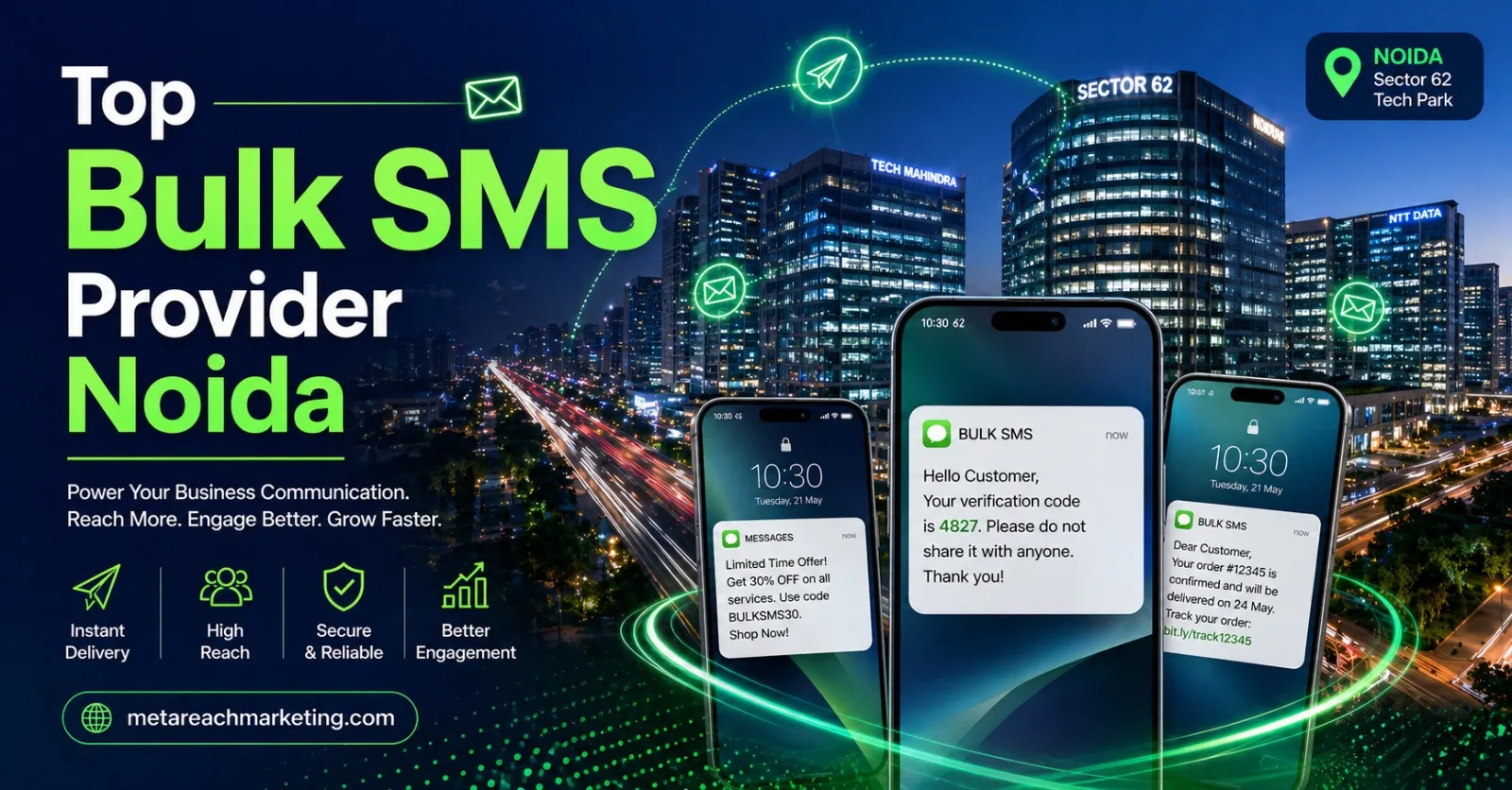 Transform Your Business Reach: The Ultimate Guide to Choosing a Bulk SMS Service Provider in Noida