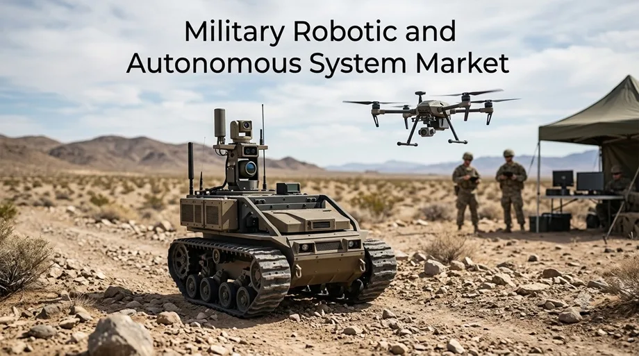 Military Robotic and Autonomous System Market:  Trends, Opportunities & Forecast