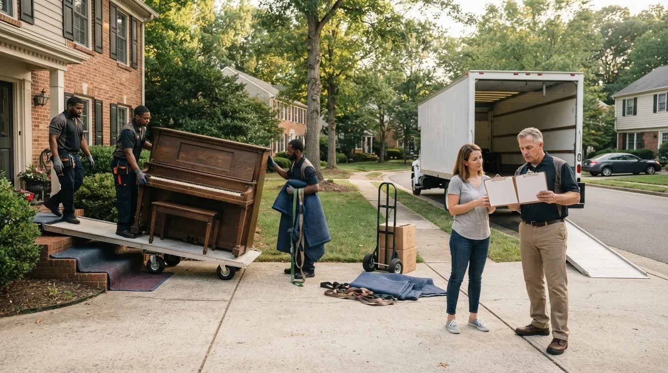 Furniture Moving Service for Floor Refinishing Week