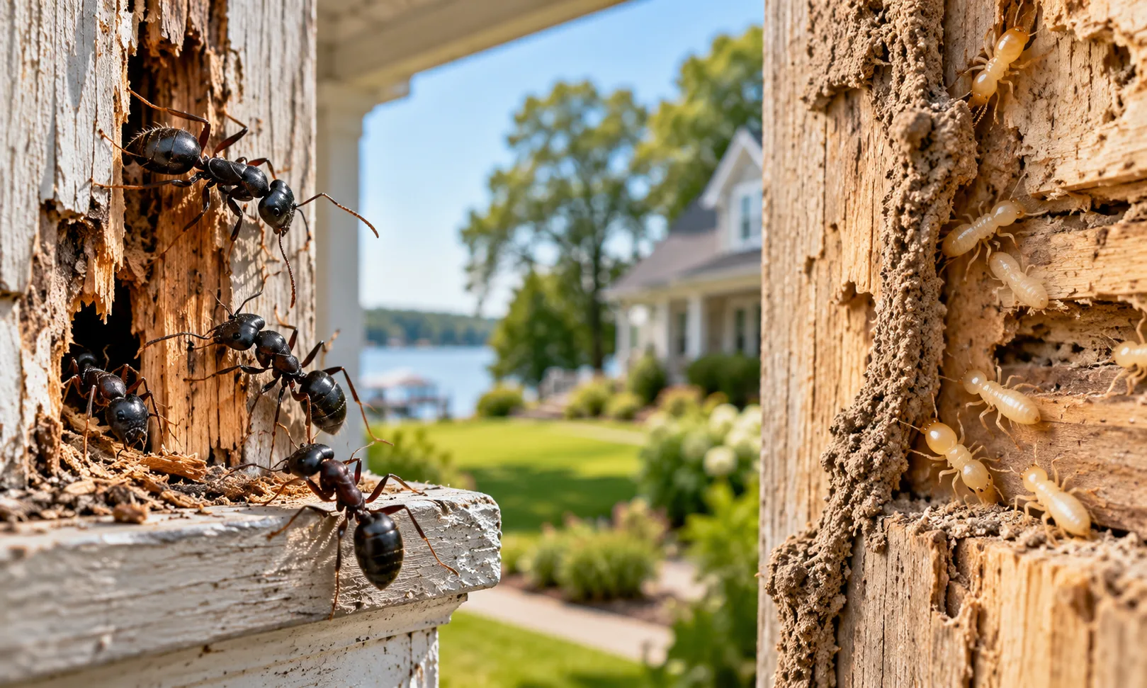 Carpenter Ants vs Termites: How to Tell the Difference in Michigan