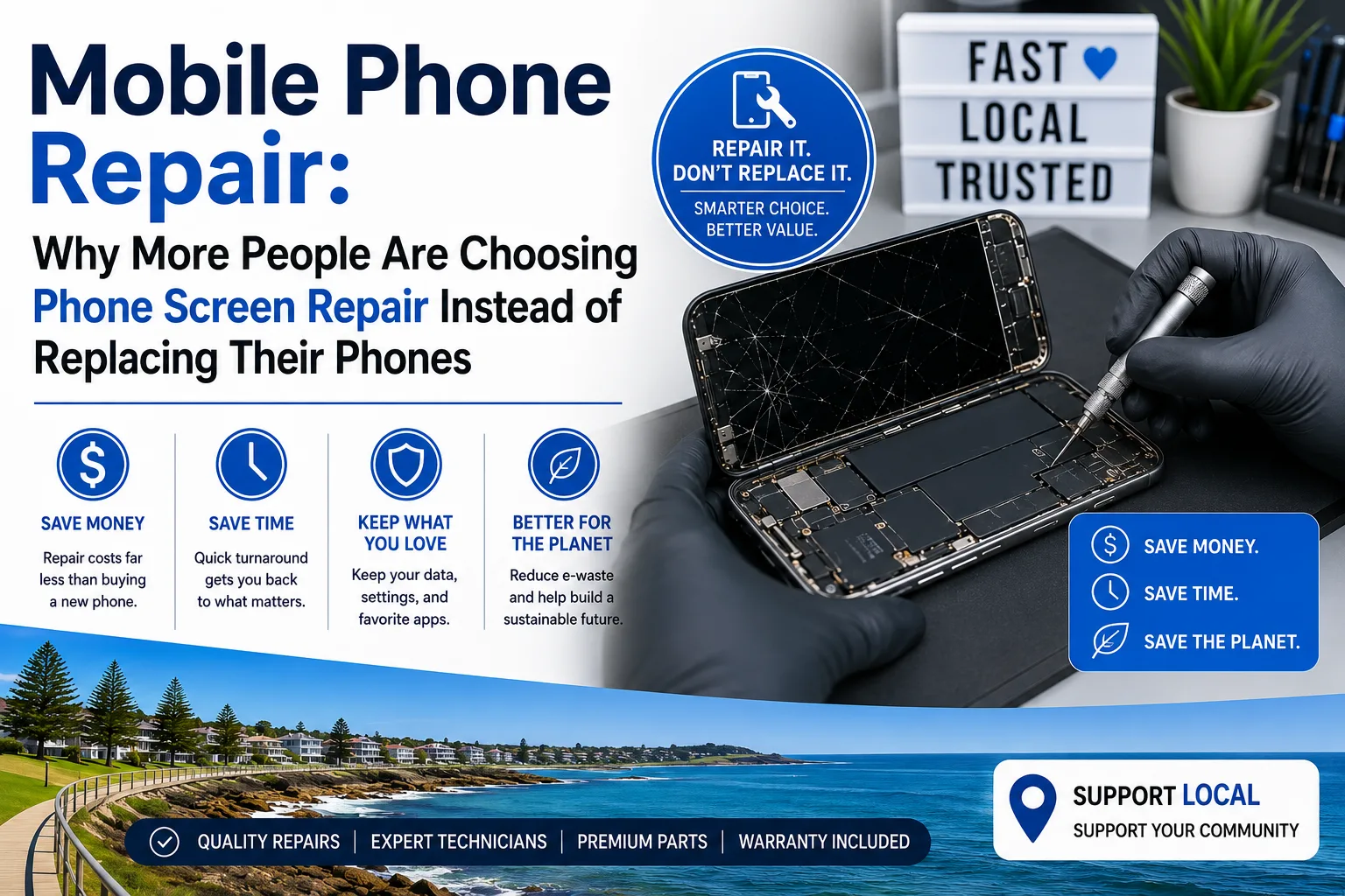 Mobile Phone Repair: Why More People Are Choosing Phone Screen Repair Instead of Replacing Their Phones