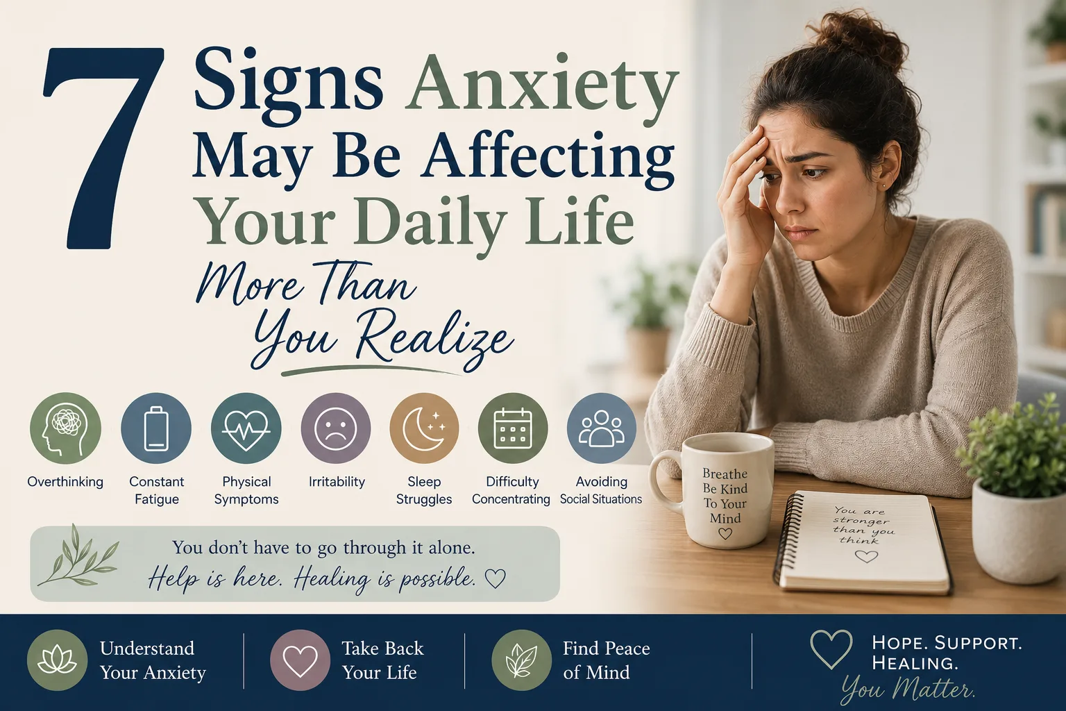 7 Signs Anxiety May Be Affecting Your Daily Life More Than You Realize