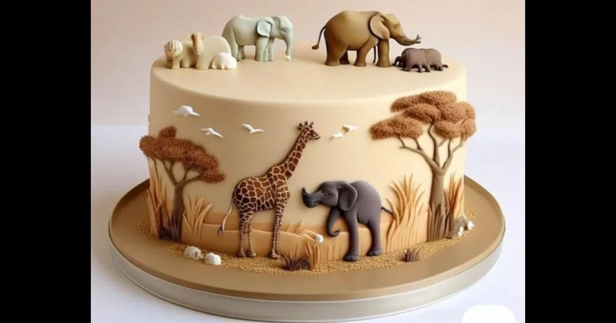 What Makes a Safari Animal Birthday Cake Perfect for Children?