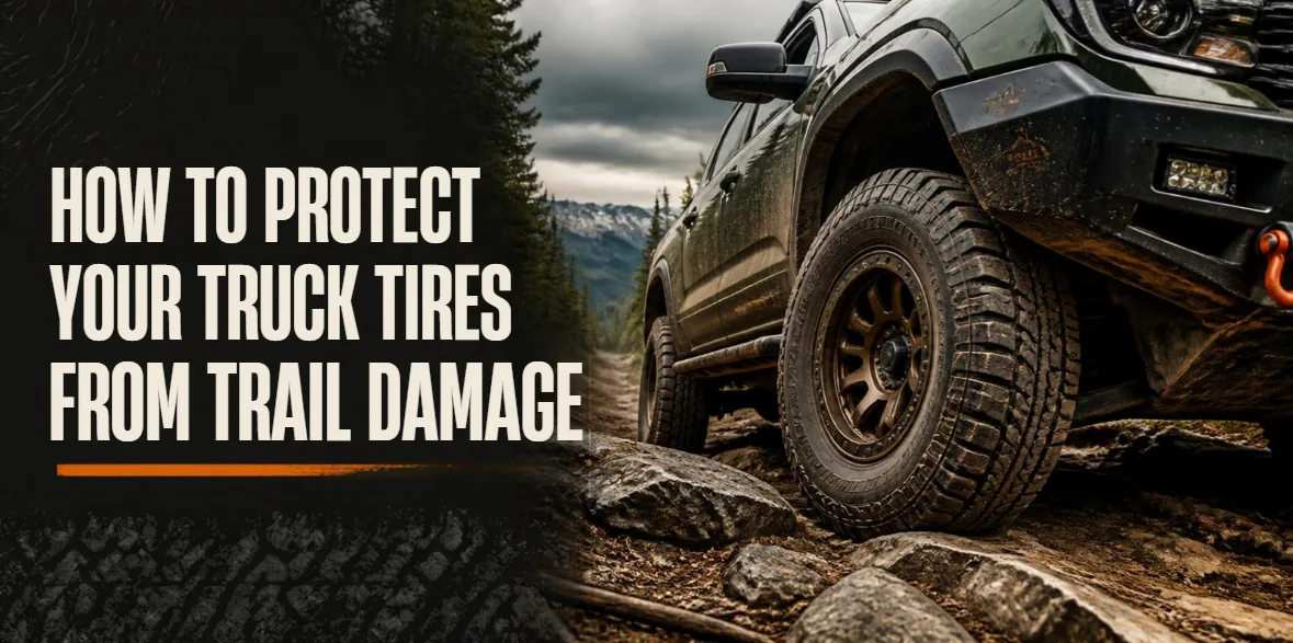 How to Protect Your Truck Tires From Trail Damage