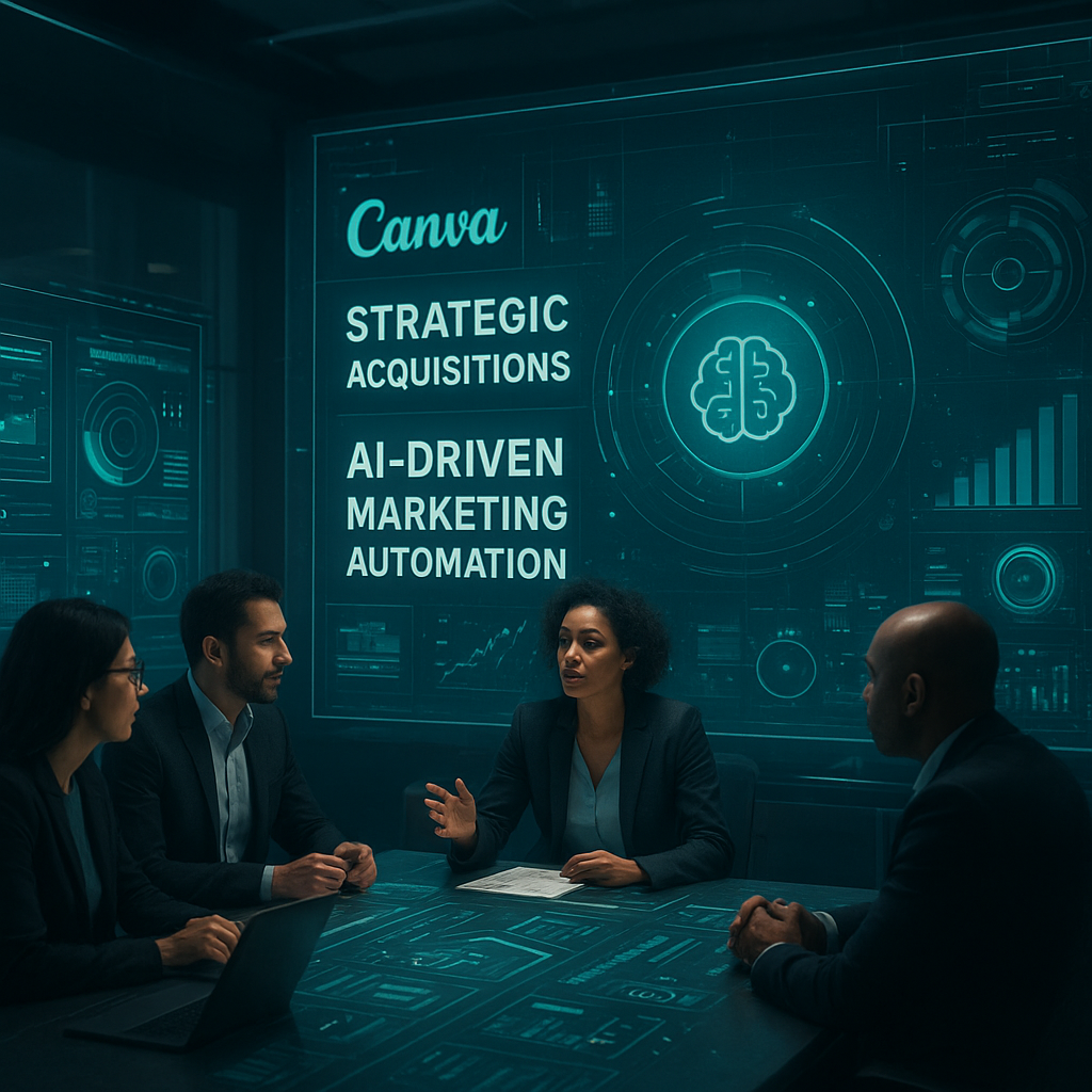 How Canva’s Strategic Acquisitions Are Elevating AI-Driven Marketing Automation