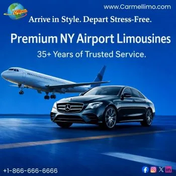 Planning a Smoother Airport Journey with Limos NYC Airport Services Carmellimo