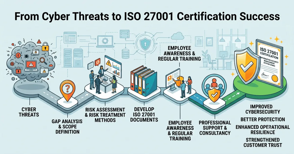 From Cyber Threats to ISO 27001 Certification Success: A Practical Roadmap