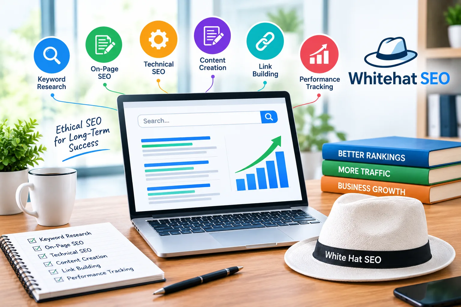 How a White Hat SEO Agency Helps Businesses Achieve Sustainable Online Growth