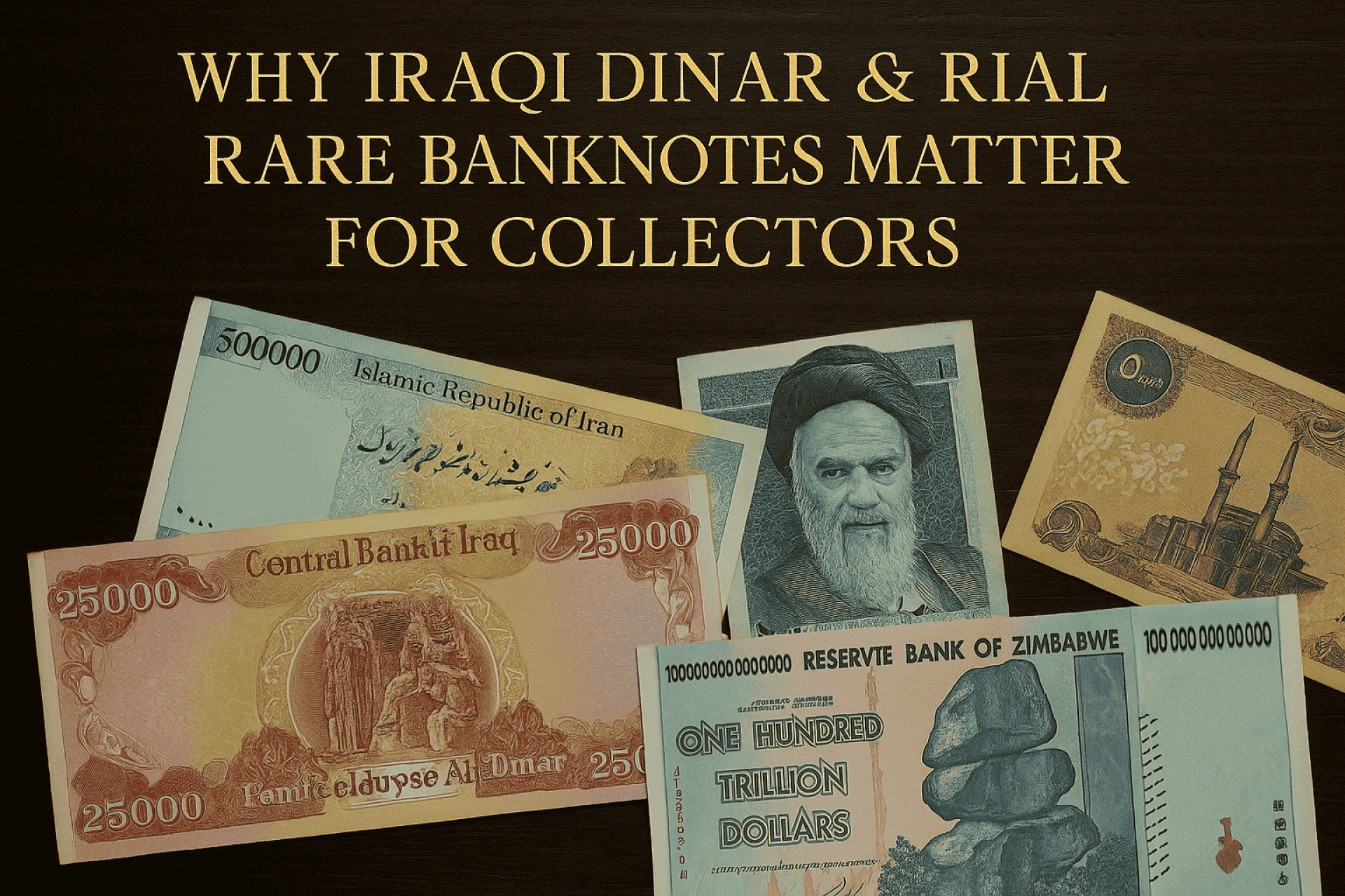 Why Iraqi Dinar & Rial Rare Banknotes Matter for Collectors