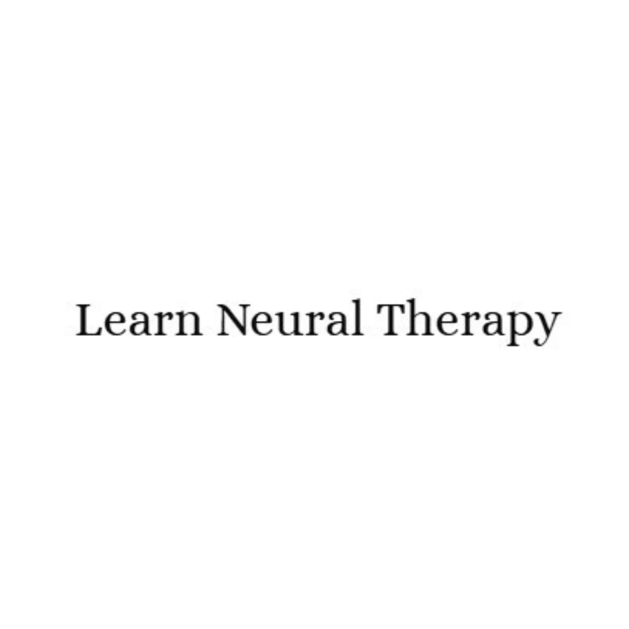 Learn Neural Therapy