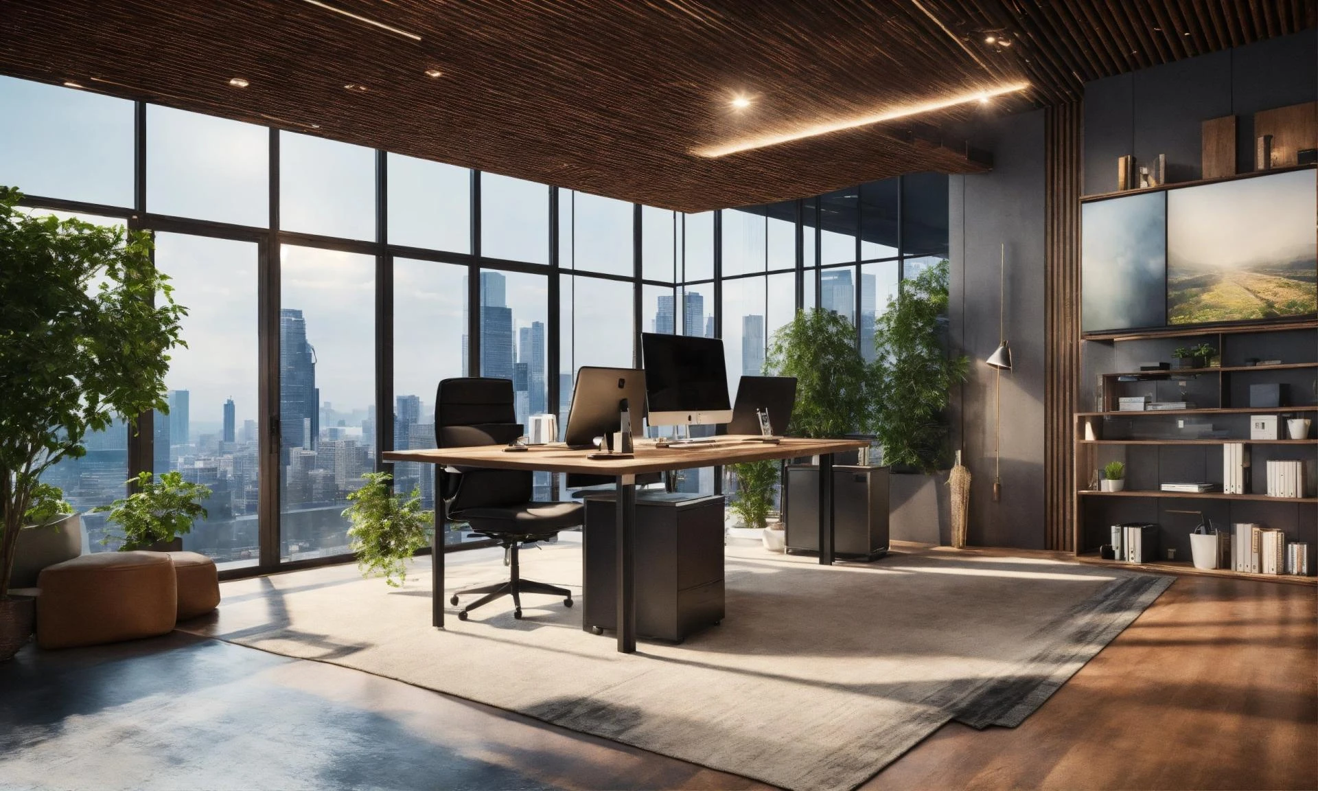 Modern office furniture