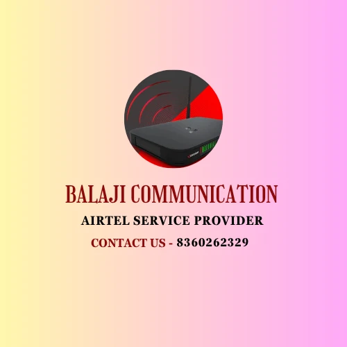 Airtel Broadband Fiber wifi Connection